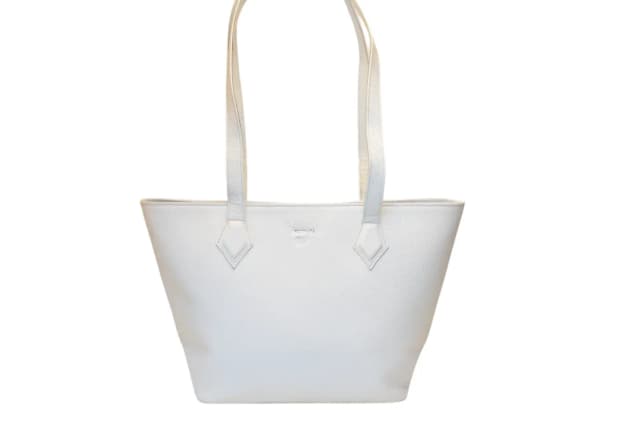 Dove White Tote